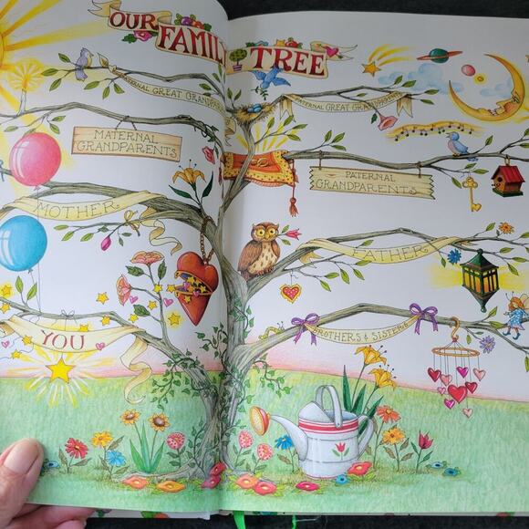 Vintage 1993 Baby Book A Mothers Journal Mary Engelbreit Unused Illustrated - Picture 7 of 13